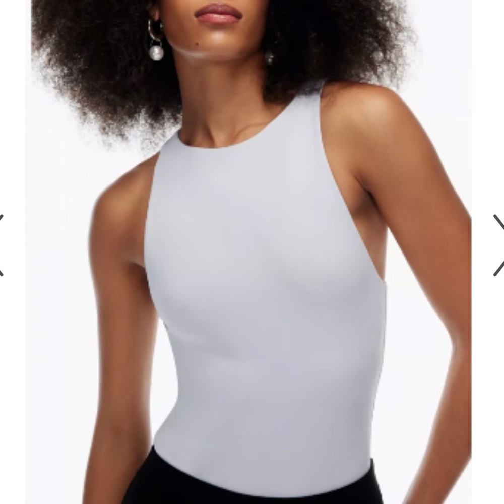 Aritzia Babaton Contour 90s Bodysuit in Blue Cement